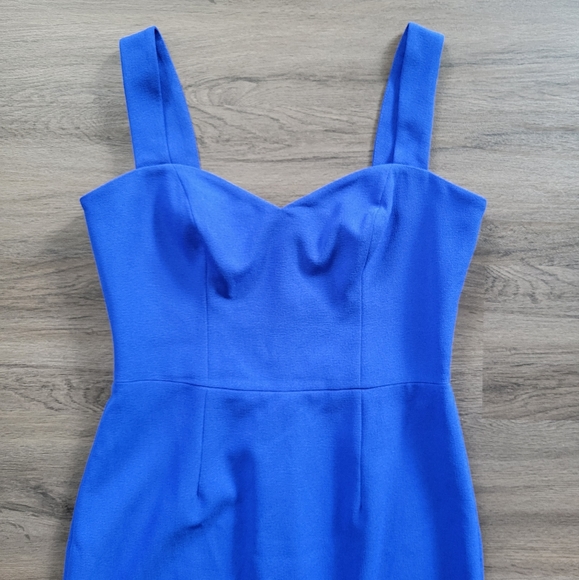 Dress the Population Electric Blue Nicole Midi Dress Size Large - Picture 6 of 14